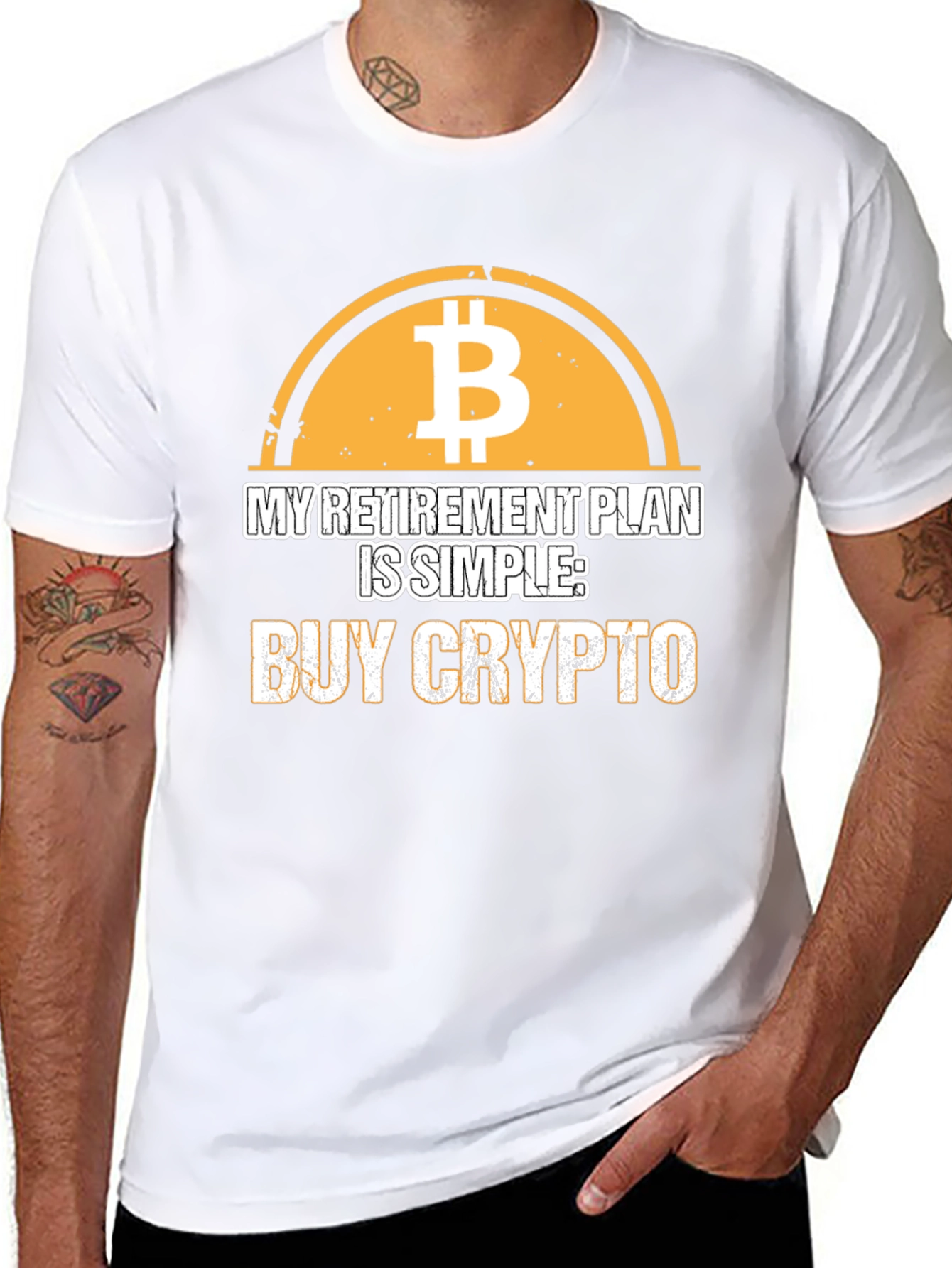 Buy Crypto Retirement Plan T-Shirt