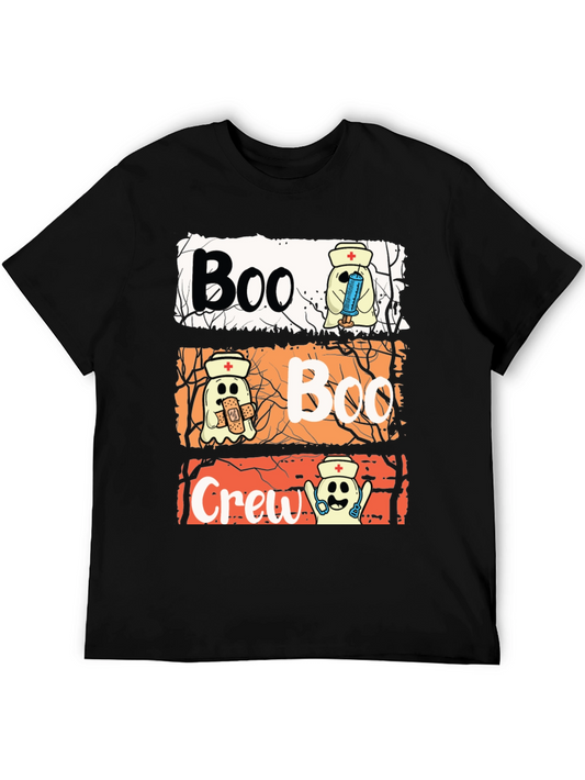 Boo Crew Nurse Halloween T-Shirt