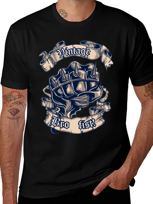 Vintage Bro Fist T-Shirt