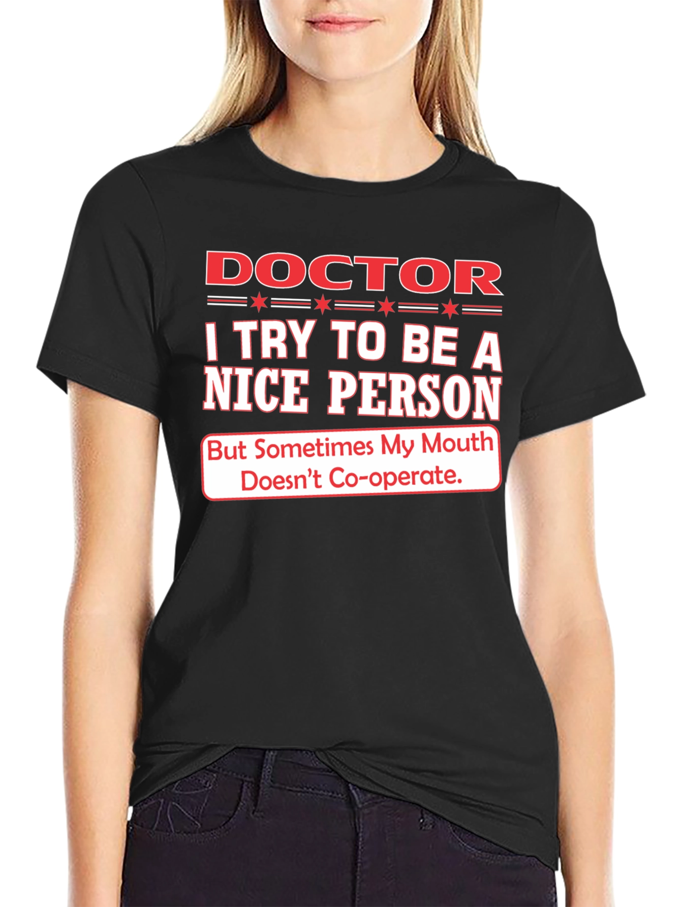 Doctor Nice Person T-Shirt - Funny Graphic Tee