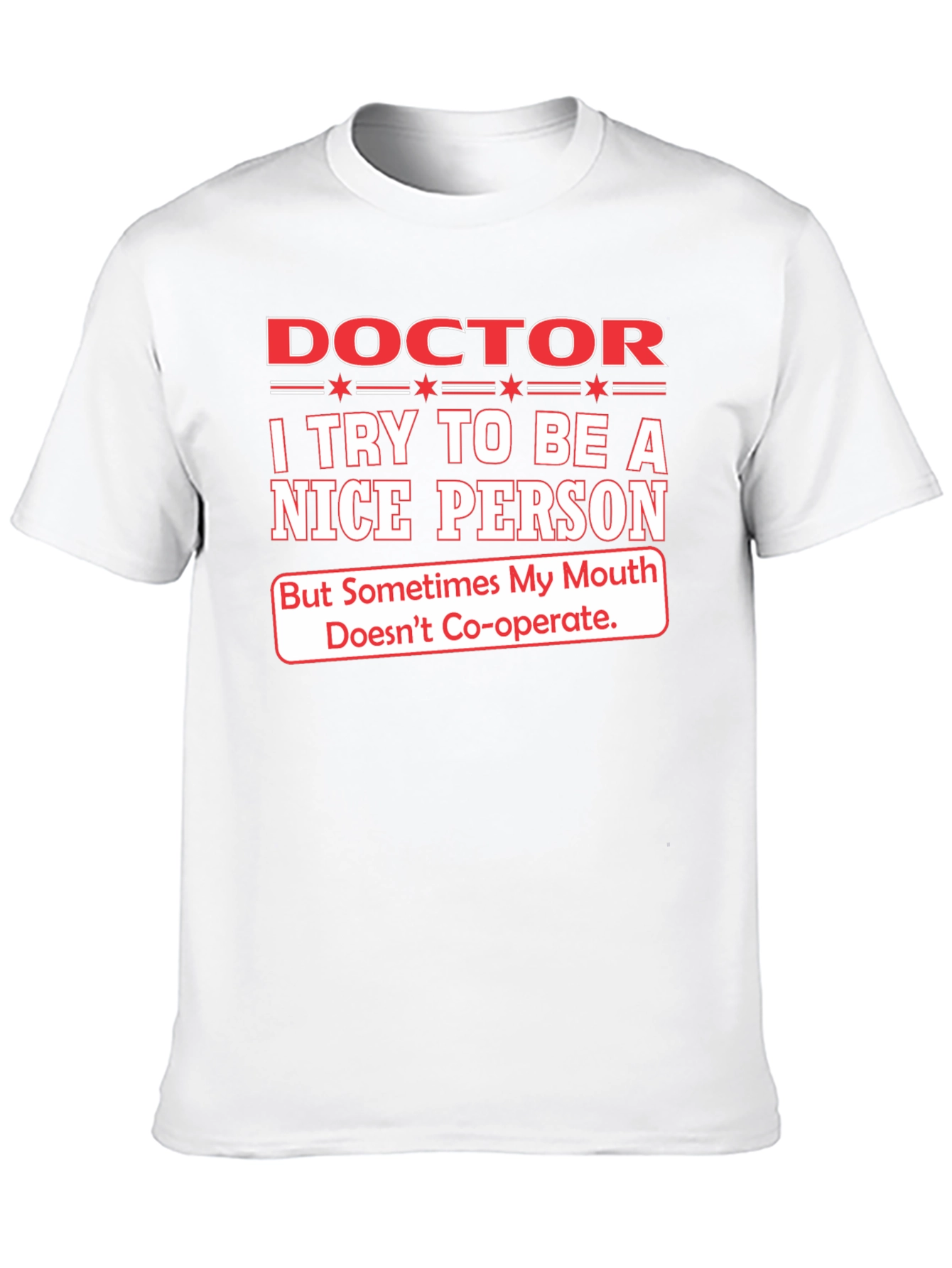 Doctor Nice Person T-Shirt - Funny Graphic Tee