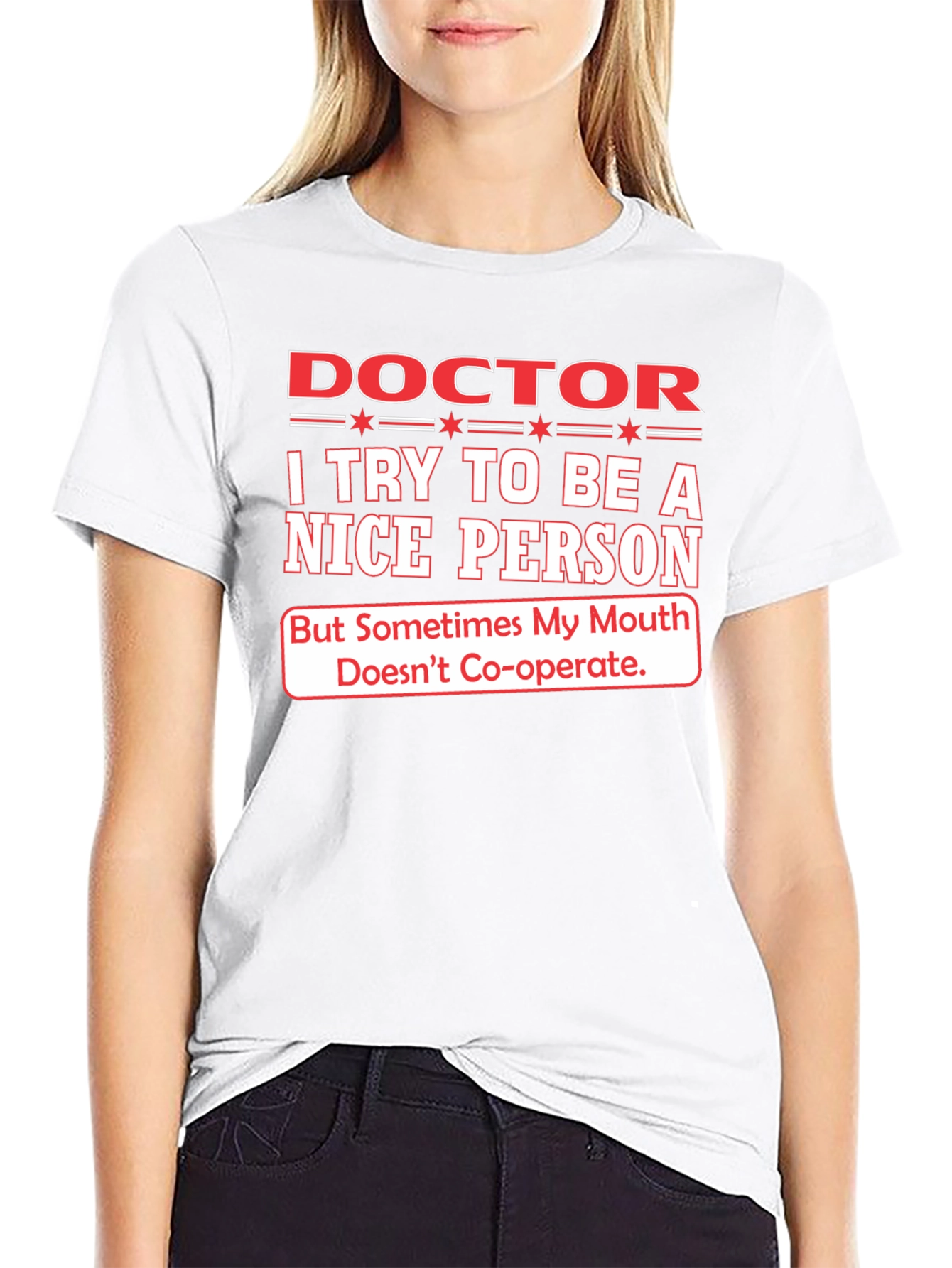 Doctor Nice Person T-Shirt - Funny Graphic Tee