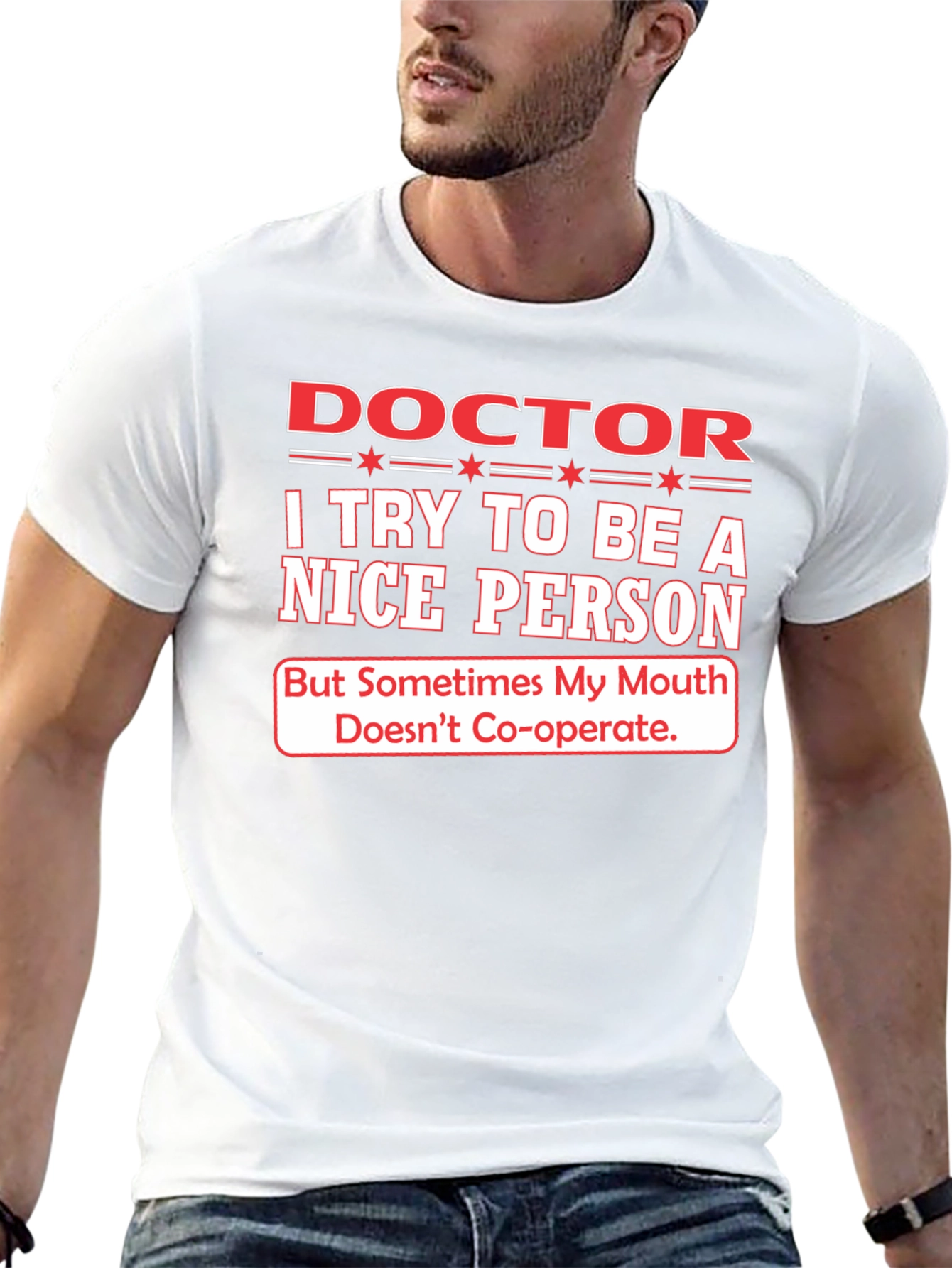 Doctor Nice Person T-Shirt - Funny Graphic Tee