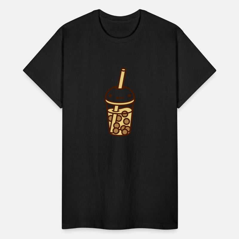 face bubble tea comic