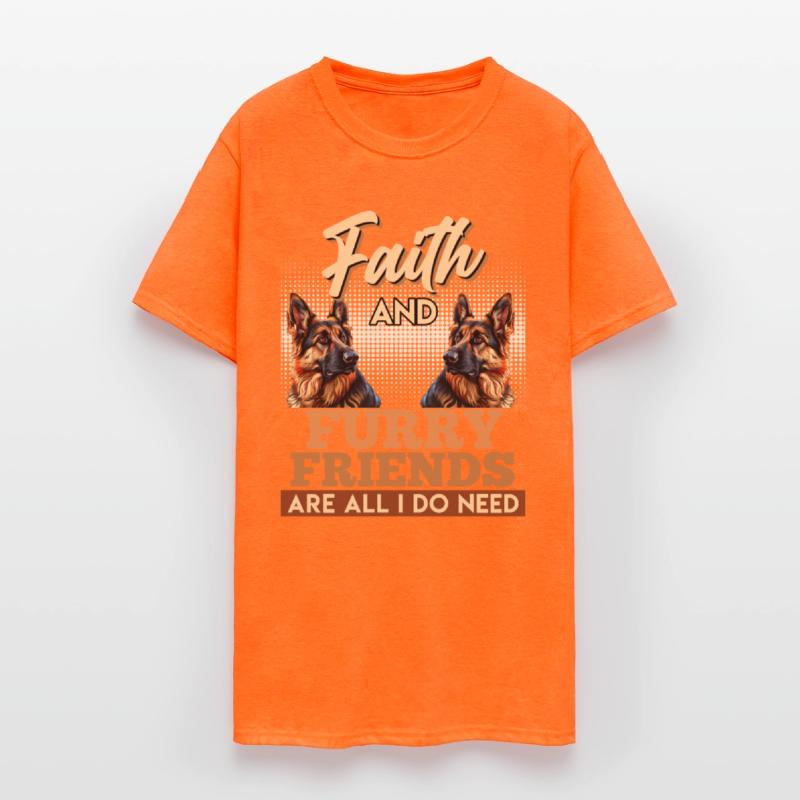 FAITH AND FURRY FRIENDS ARE ALL German