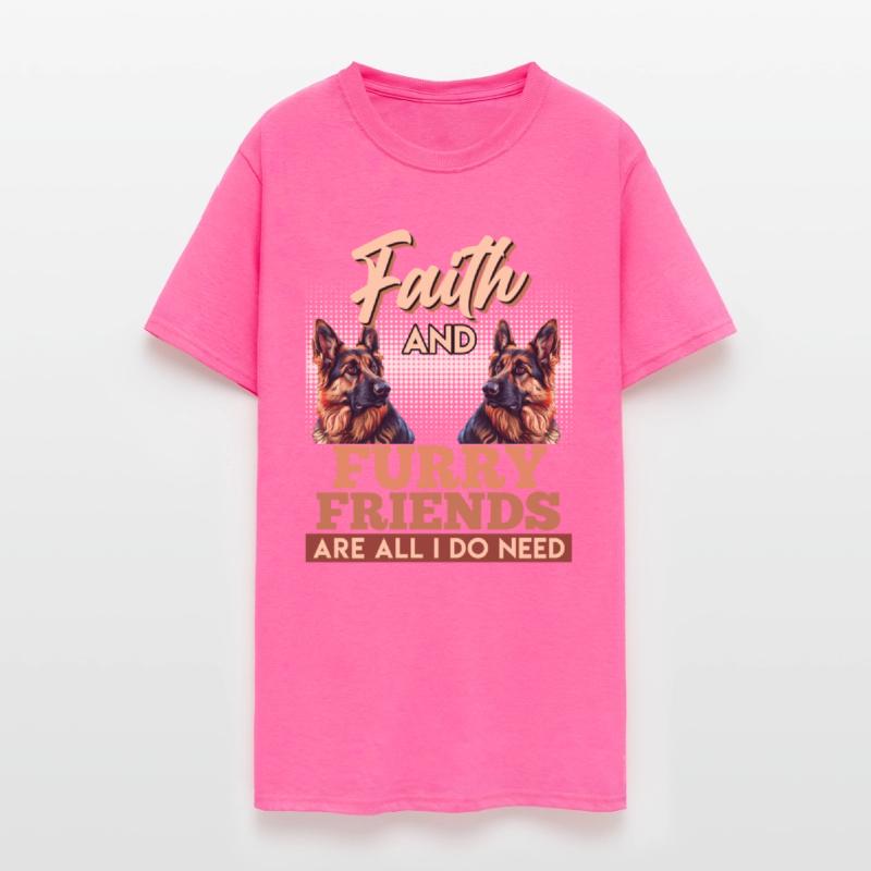 FAITH AND FURRY FRIENDS ARE ALL German