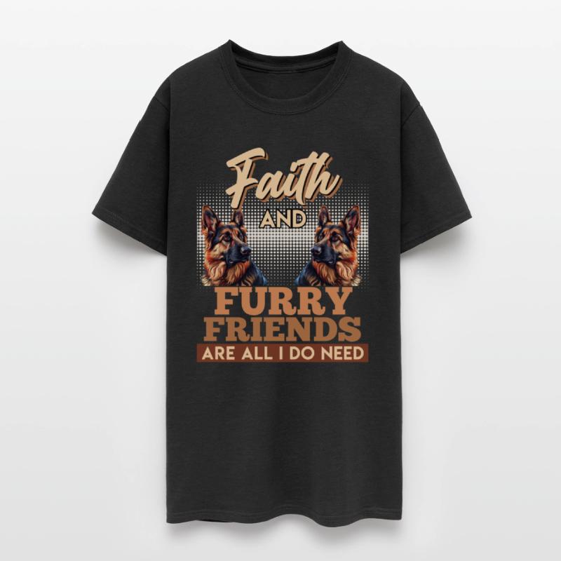 FAITH AND FURRY FRIENDS ARE ALL German