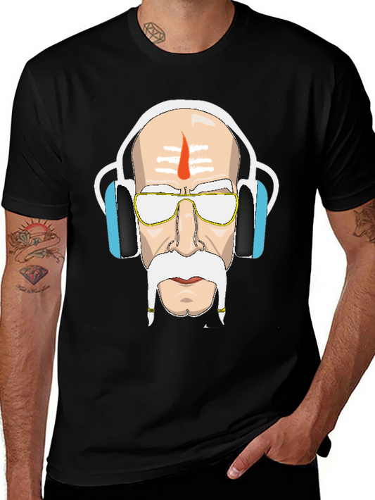 Cool Cartoon Graphic Print T-Shirt
