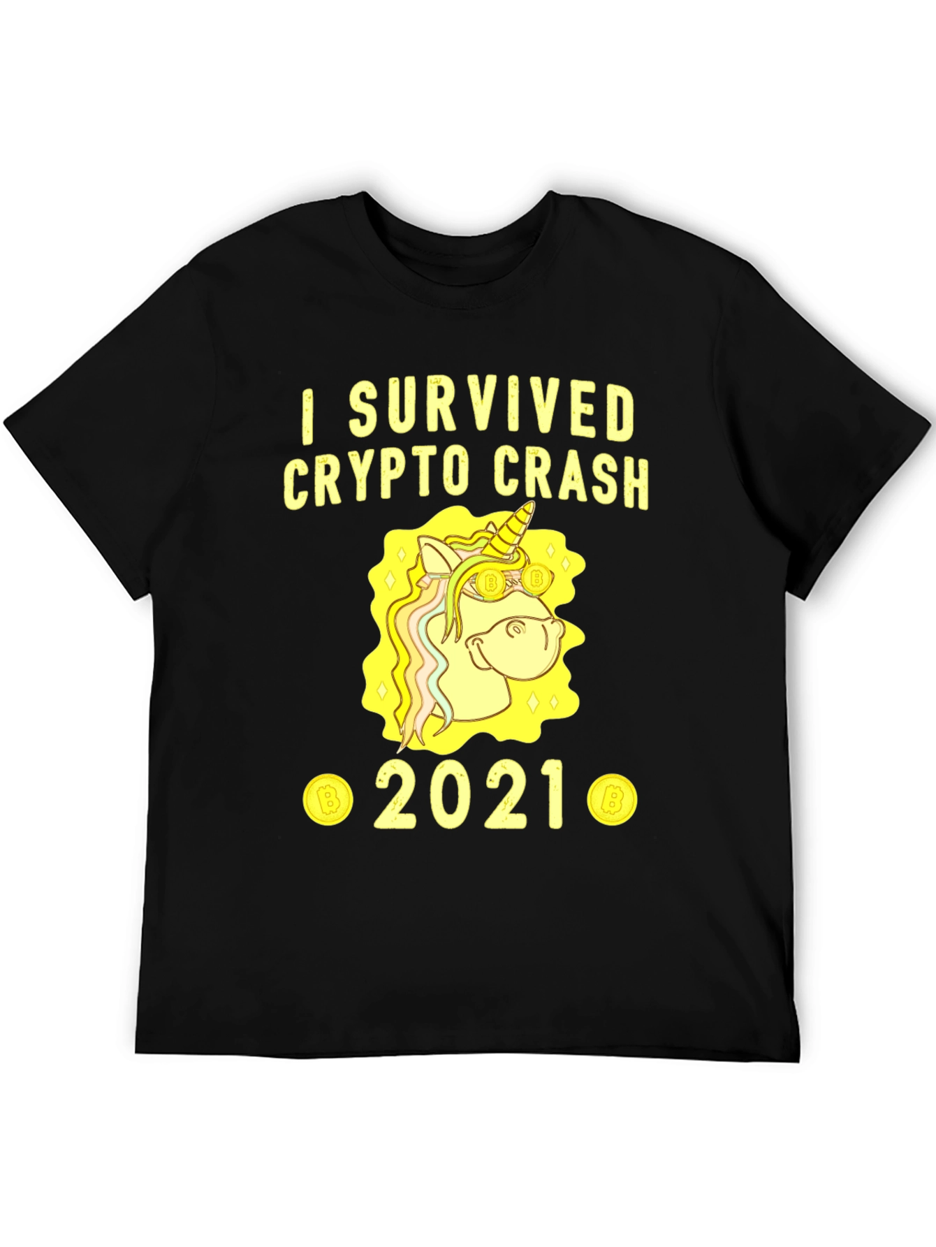 I Survived Crypto Crash 2021 T-Shirt
