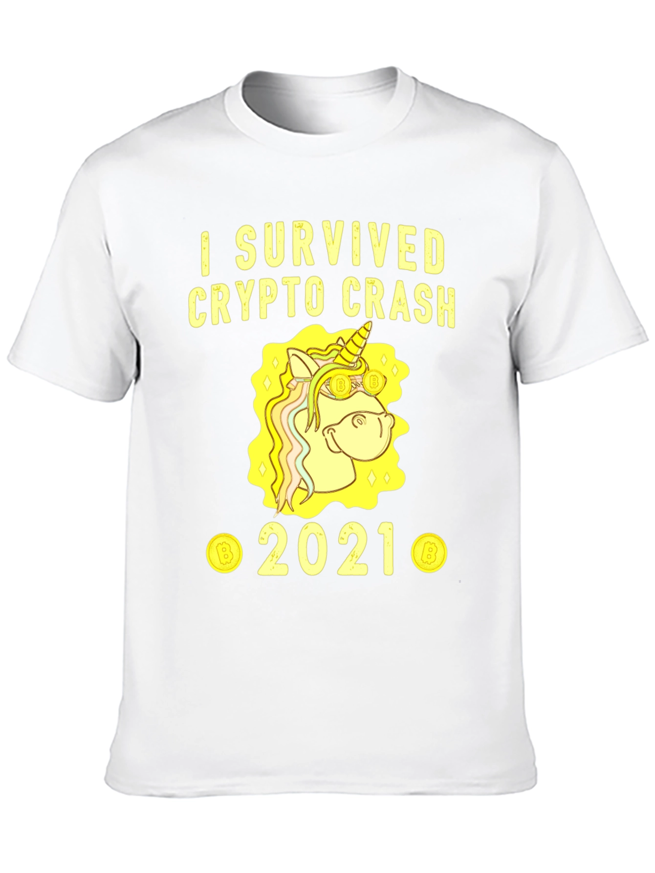 I Survived Crypto Crash 2021 T-Shirt
