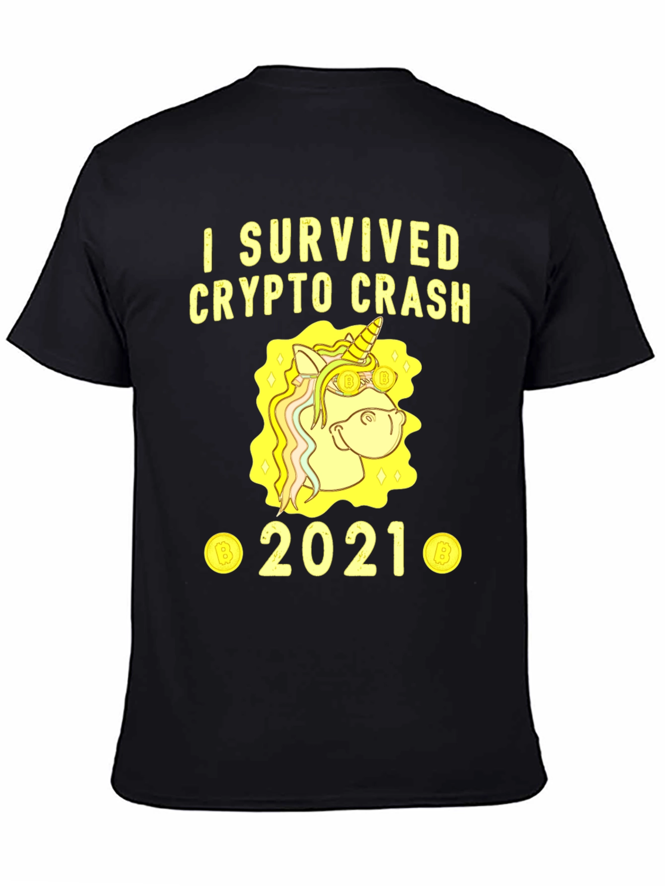 I Survived Crypto Crash 2021 T-Shirt