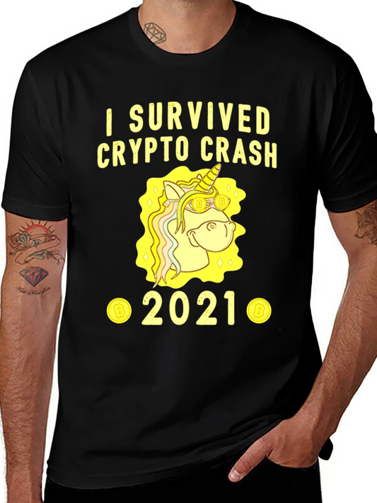 I Survived Crypto Crash 2021 T-Shirt