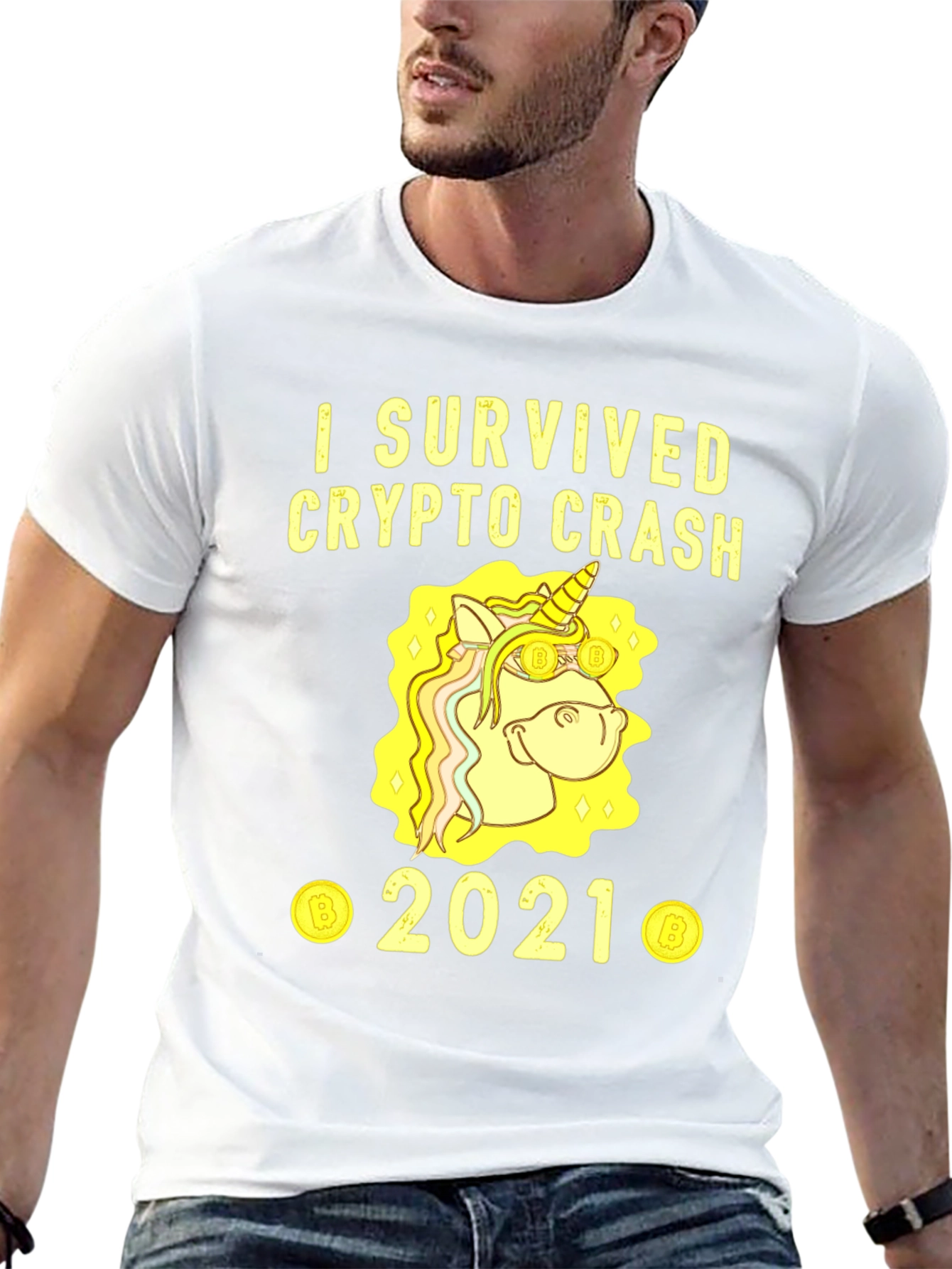 I Survived Crypto Crash 2021 T-Shirt