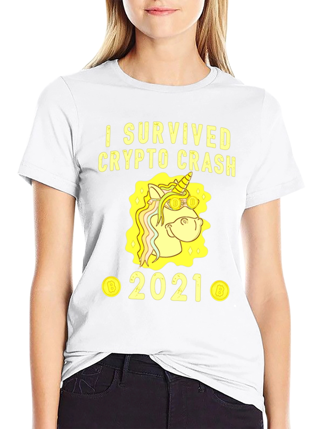 I Survived Crypto Crash 2021 T-Shirt