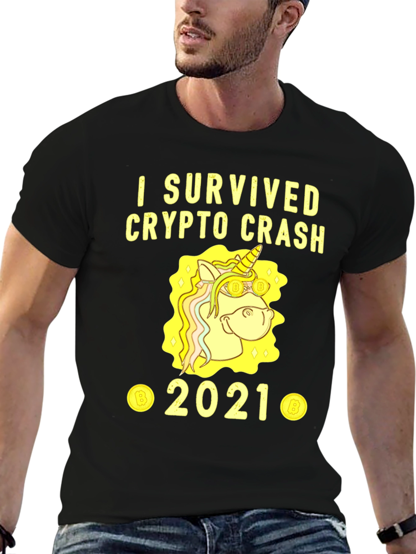 I Survived Crypto Crash 2021 T-Shirt