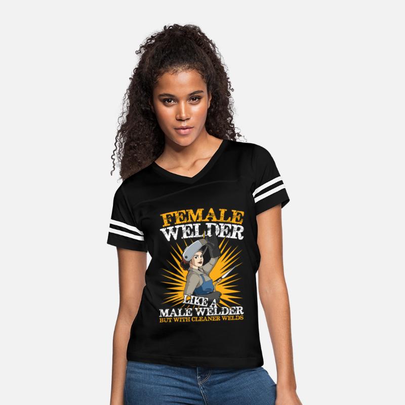 Female Welder Like A Male Welder But With Cleaner