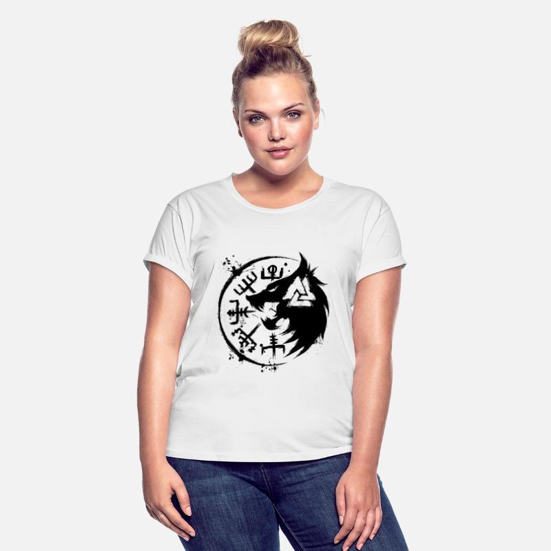 Fenrir Wolf Vegvisir Valknut