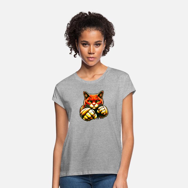 Fighting Ginger Cat