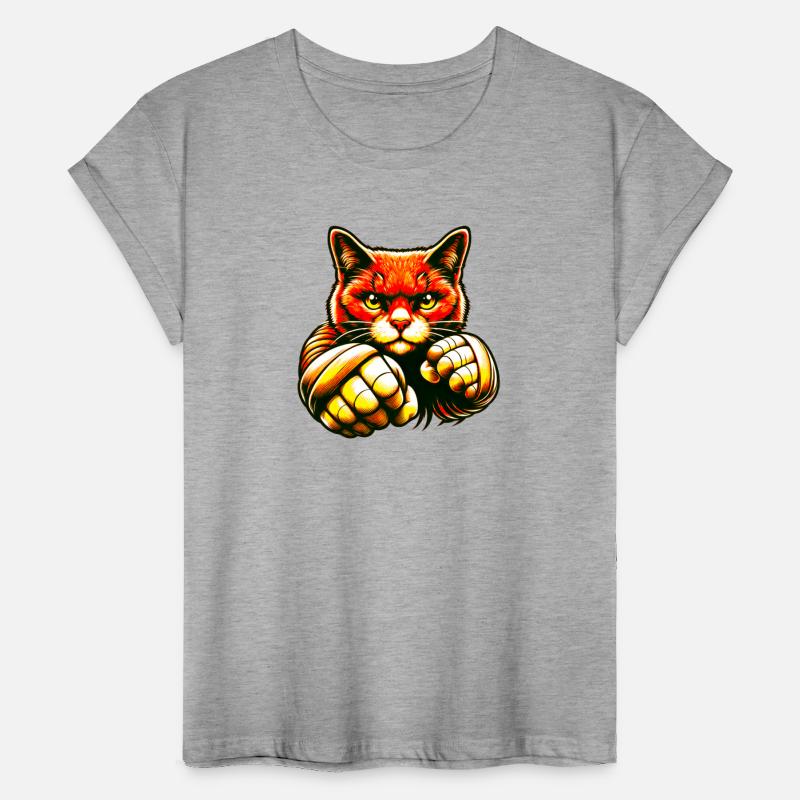 Fighting Ginger Cat