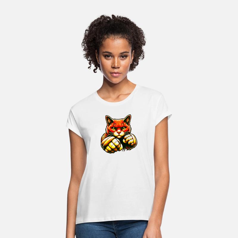 Fighting Ginger Cat