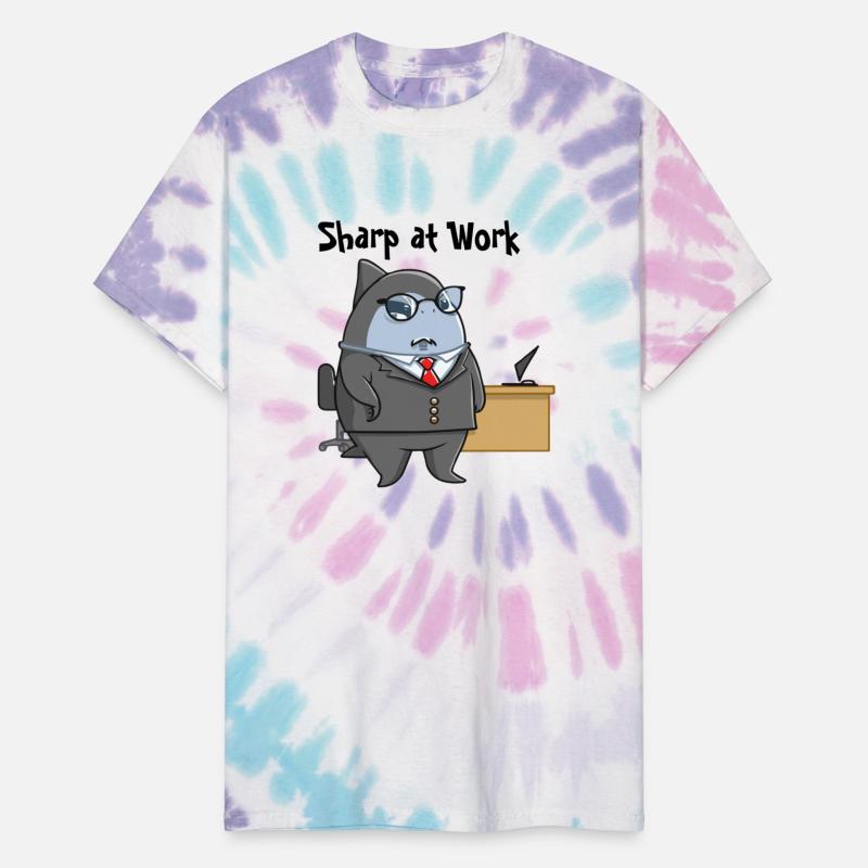 "Finspired Executive: Shark in Suit Design"