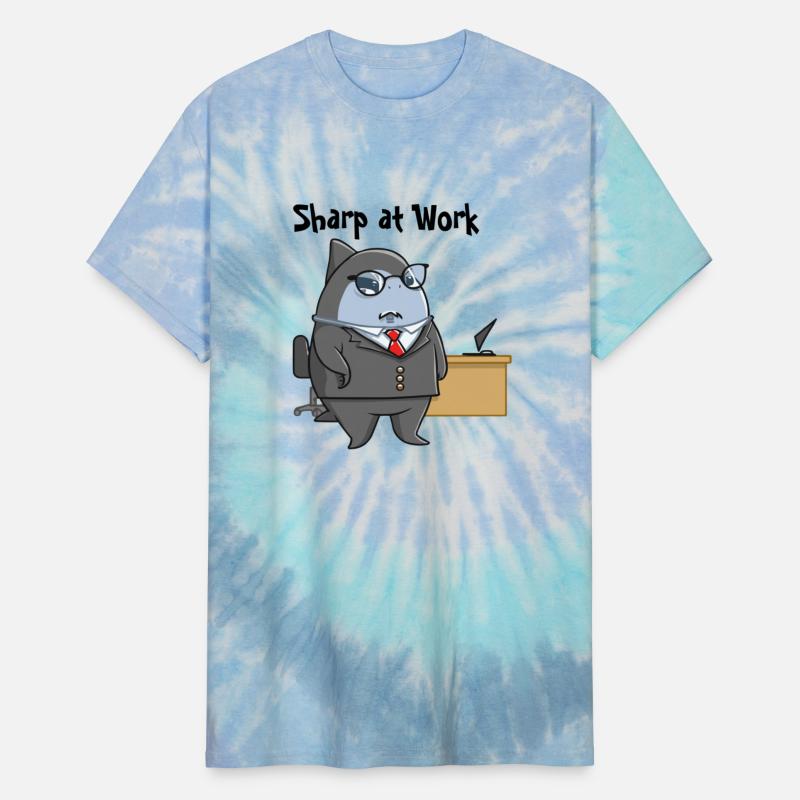 "Finspired Executive: Shark in Suit Design"