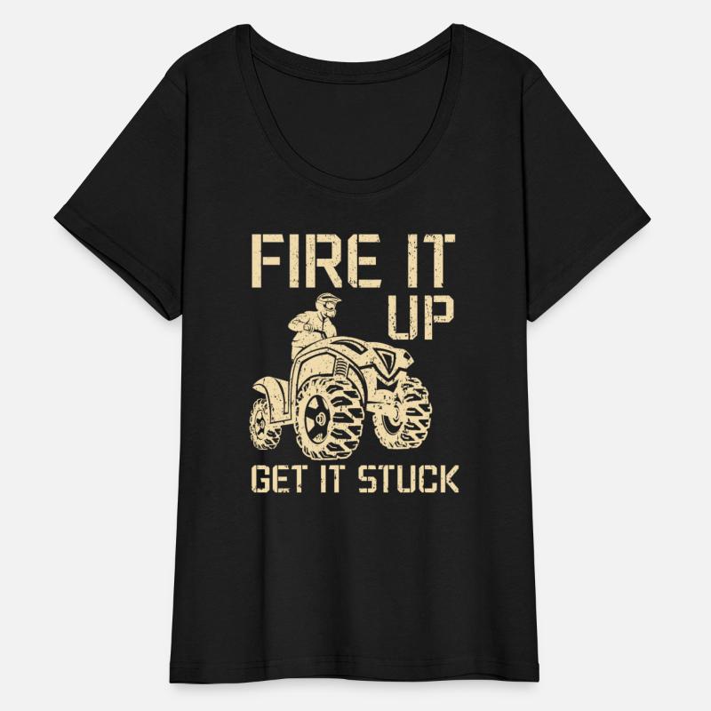 Fire It Up Get It Stuck Quad Bike ATV Offroading