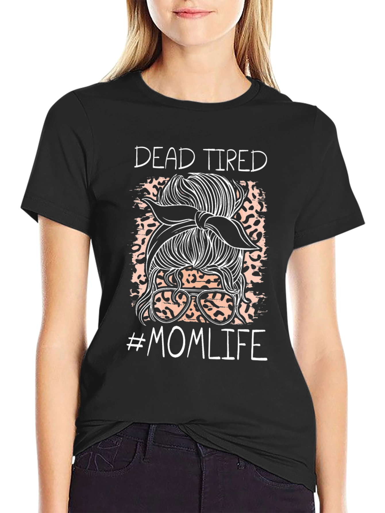 Dead Tired Momlife Graphic Tee