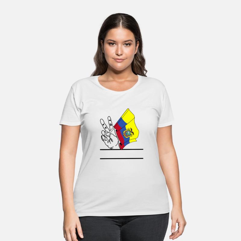 Flag Ecuador transparent peace sign text space