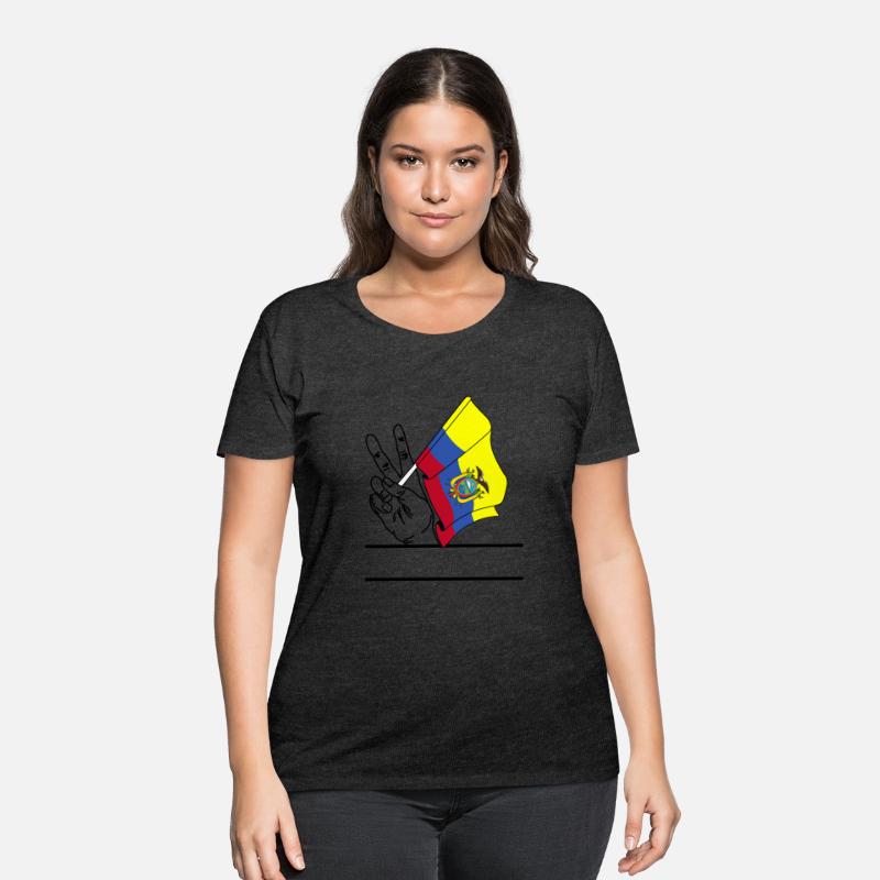 Flag Ecuador transparent peace sign text space