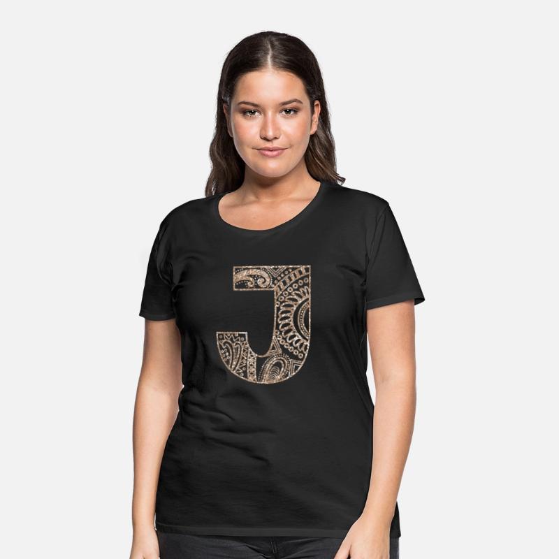 Floral Mandala Monogram J | Mandala Monogram J