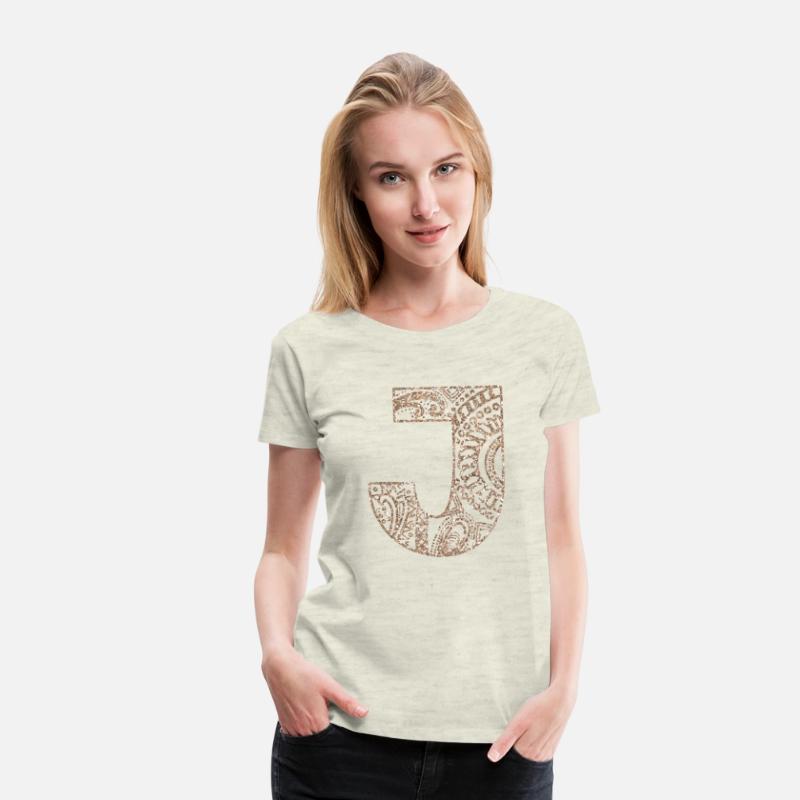 Floral Mandala Monogram J | Mandala Monogram J