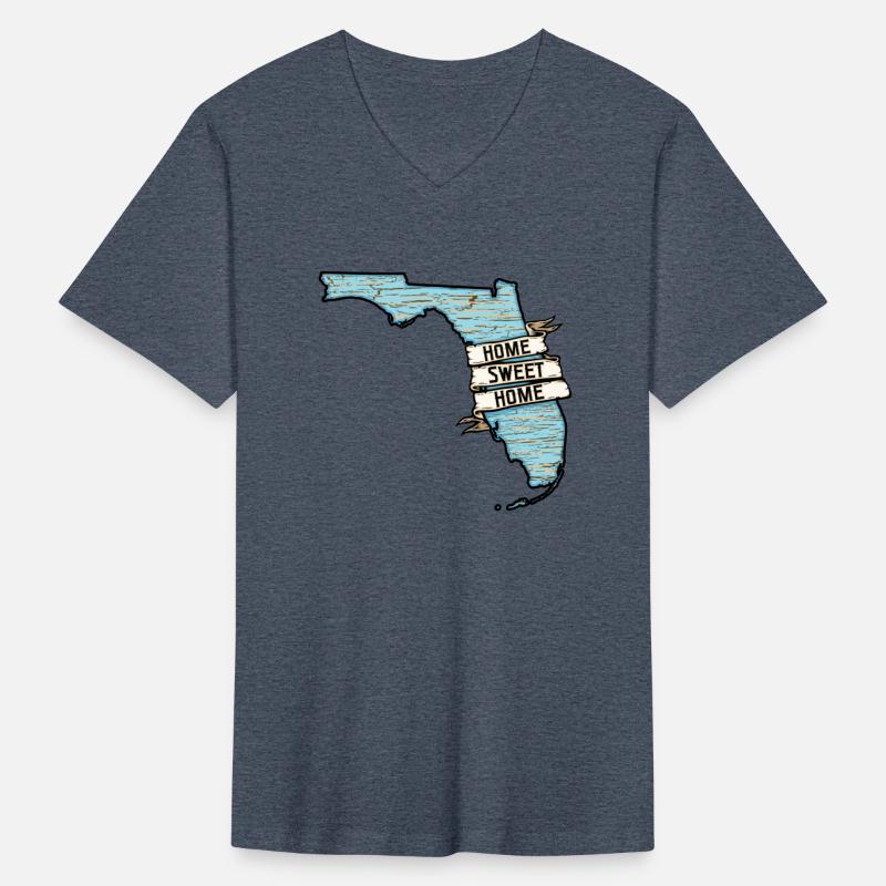 Florida Home Sweet Home Vintage Rustic Chic