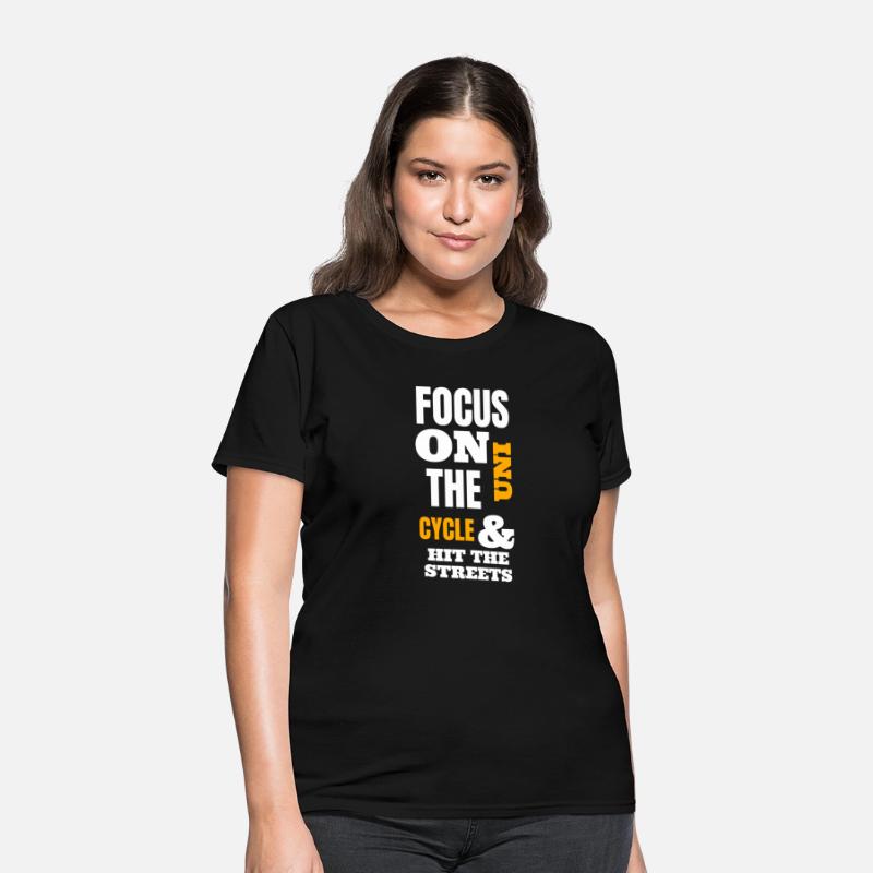 Focus On The Uni Cycle & Hit The Streets Yellow