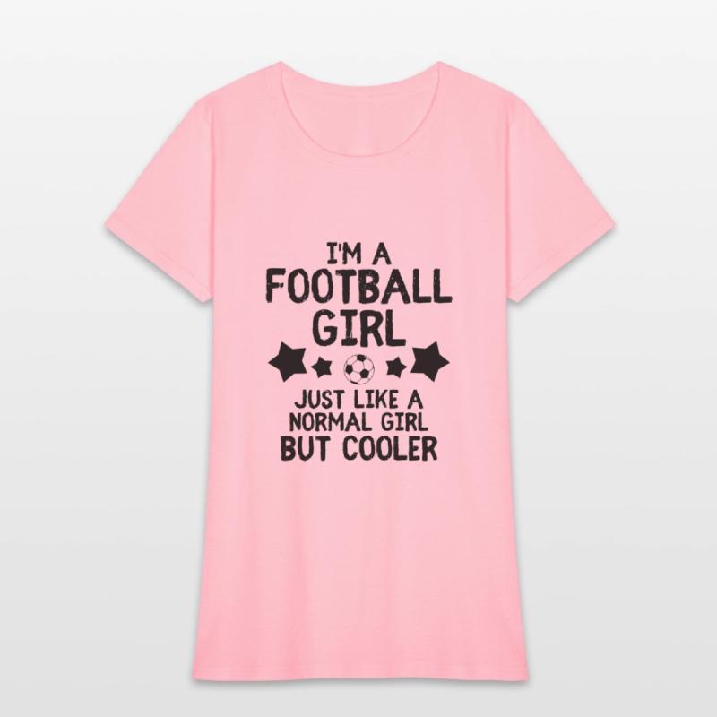 Football girl soccer saying soccer club