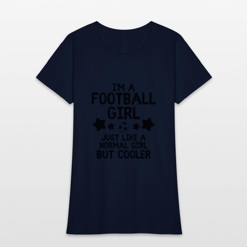 Football girl soccer saying soccer club