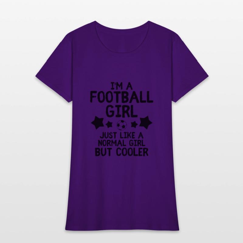 Football girl soccer saying soccer club