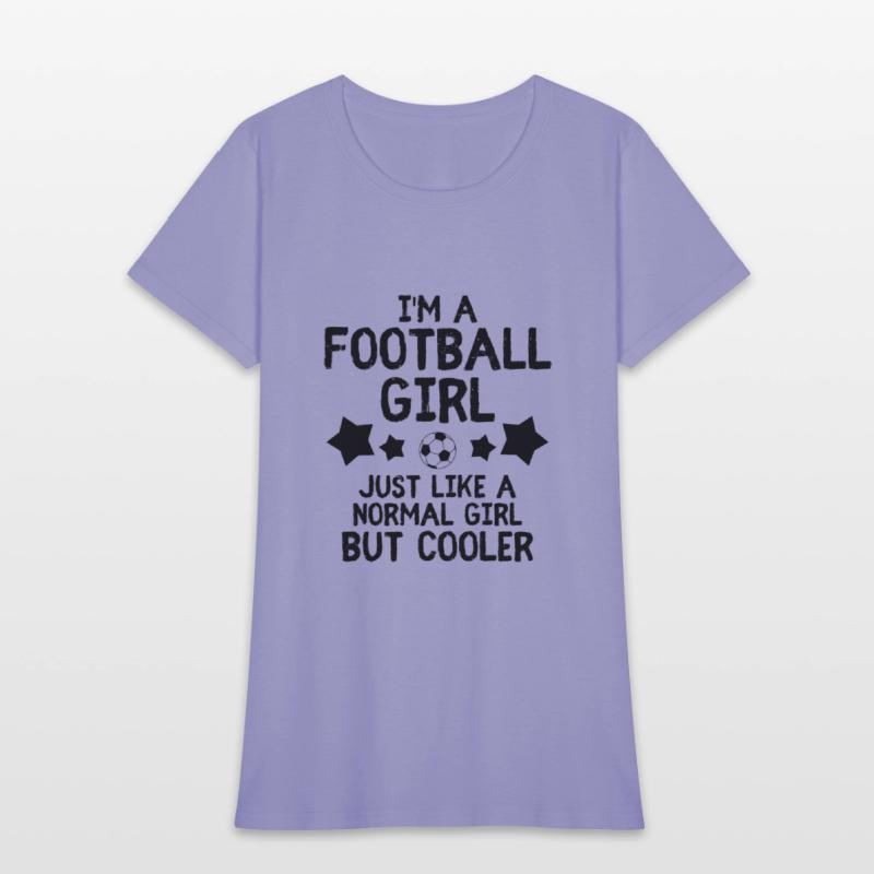 Football girl soccer saying soccer club