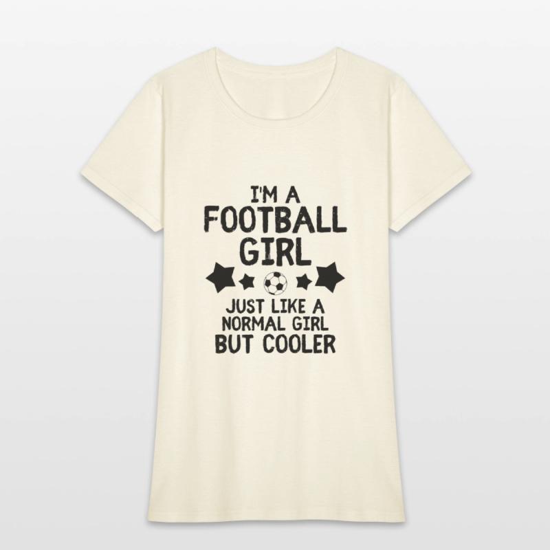 Football girl soccer saying soccer club