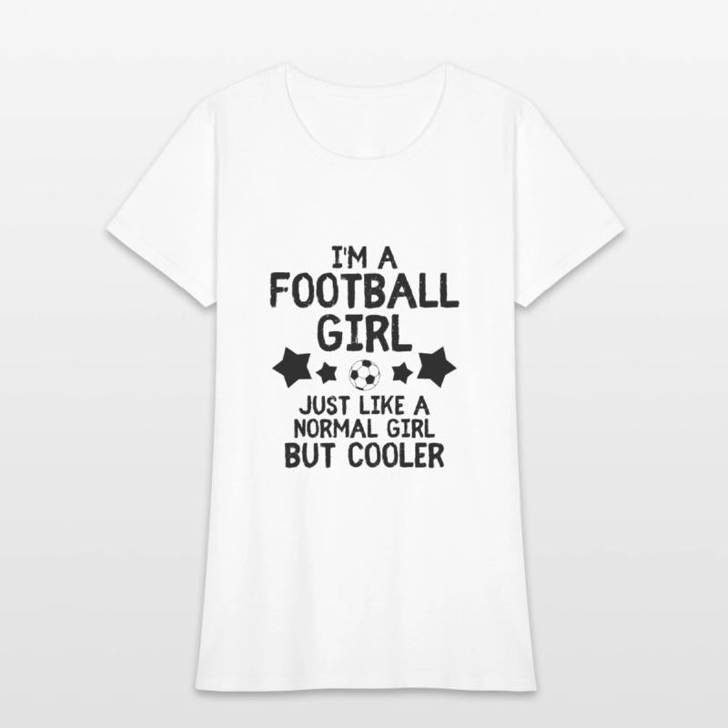 Football girl soccer saying soccer club