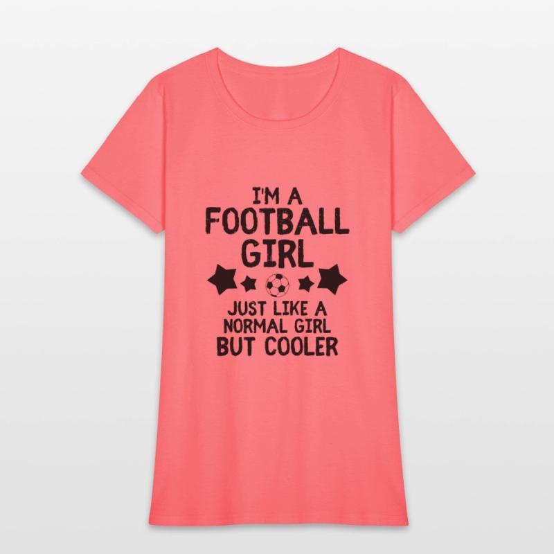 Football girl soccer saying soccer club