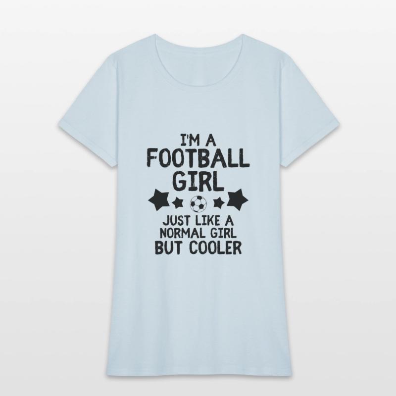 Football girl soccer saying soccer club
