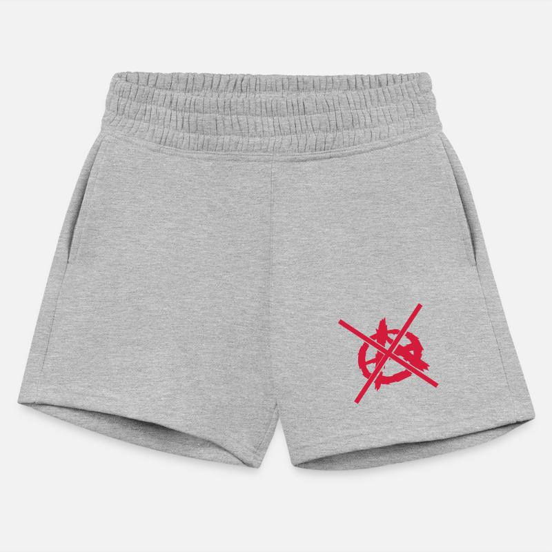 Forbidden no anarchy symbol