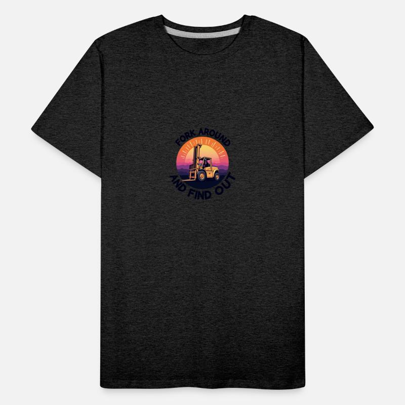 Fork Around and Find Out Forklift Sunset