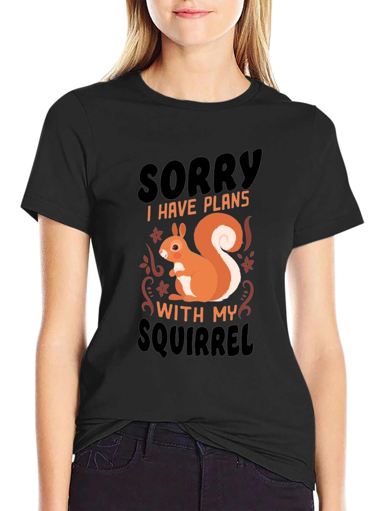 Funny Squirrel Plans T-Shirt