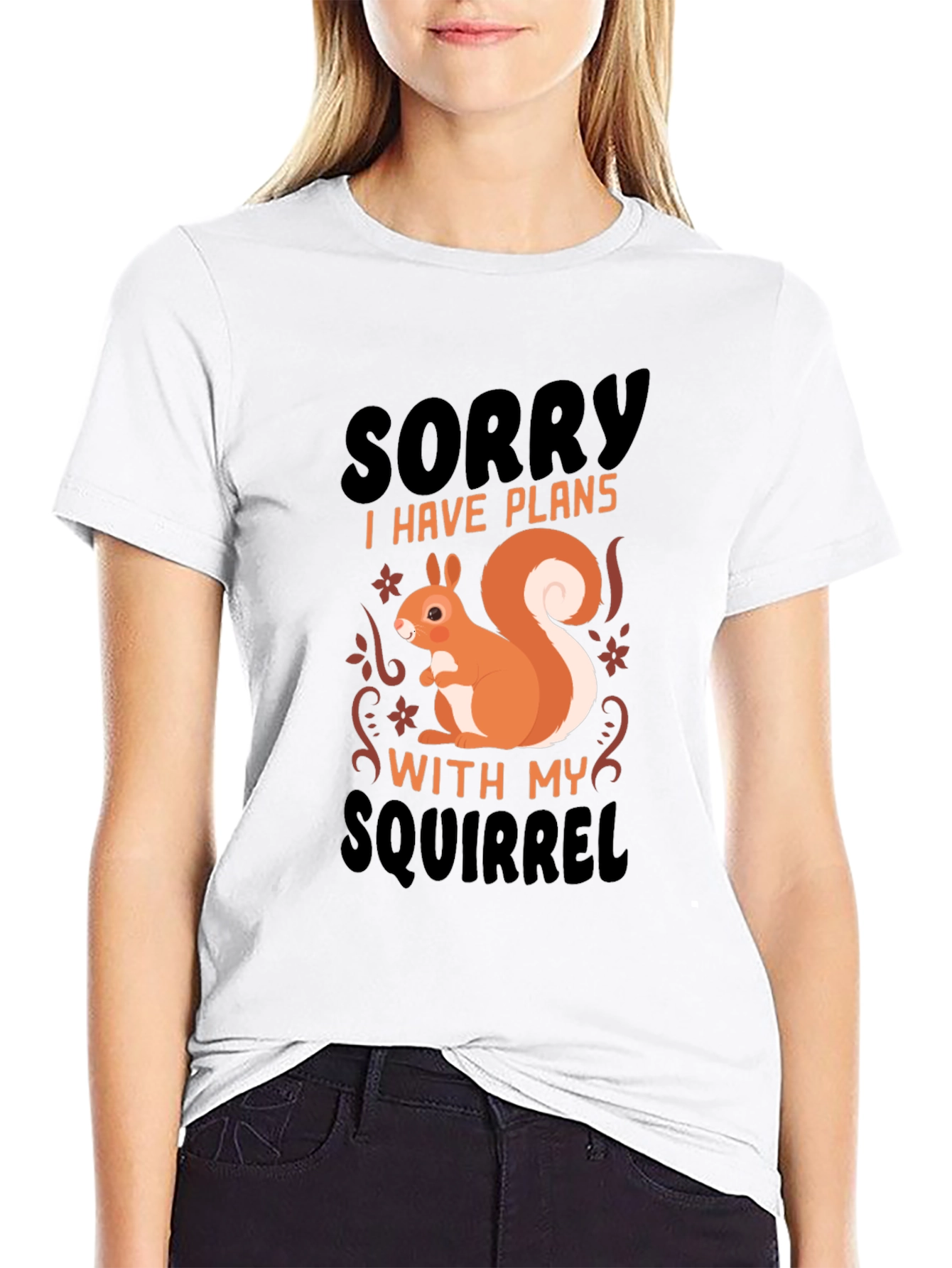 Funny Squirrel Plans T-Shirt