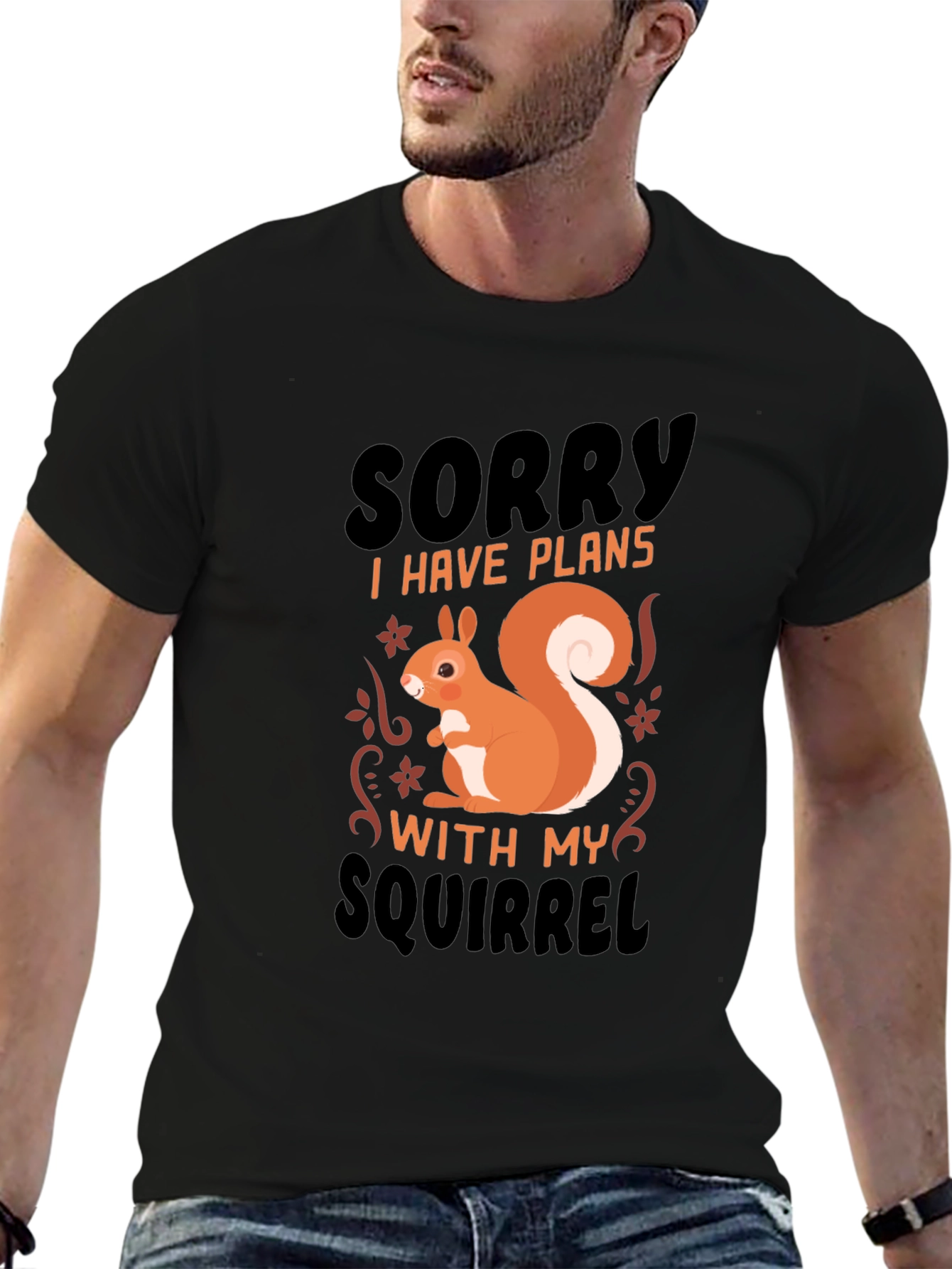 Funny Squirrel Plans T-Shirt