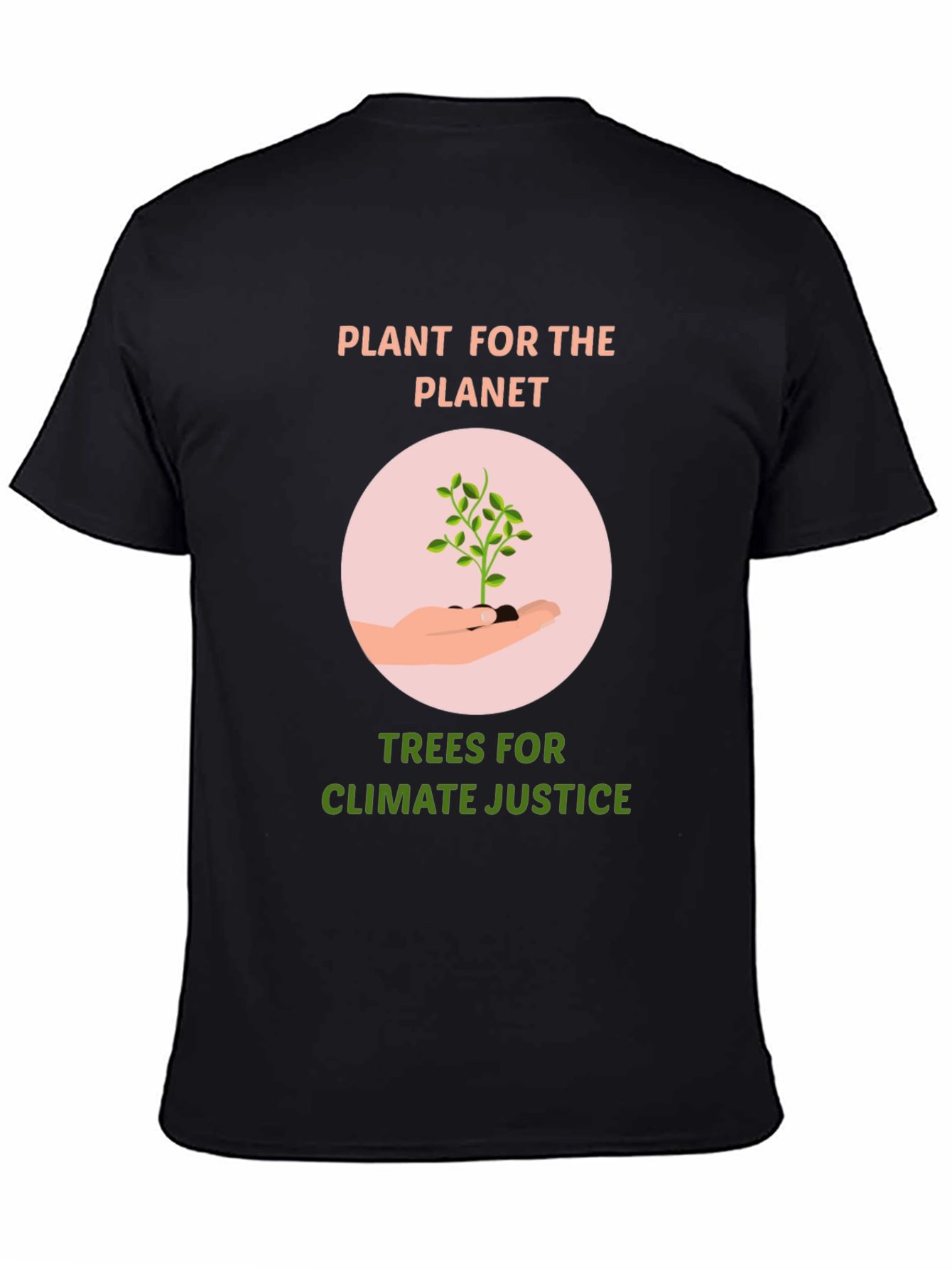 Eco-Friendly Plant for the Planet Graphic T-Shirt
