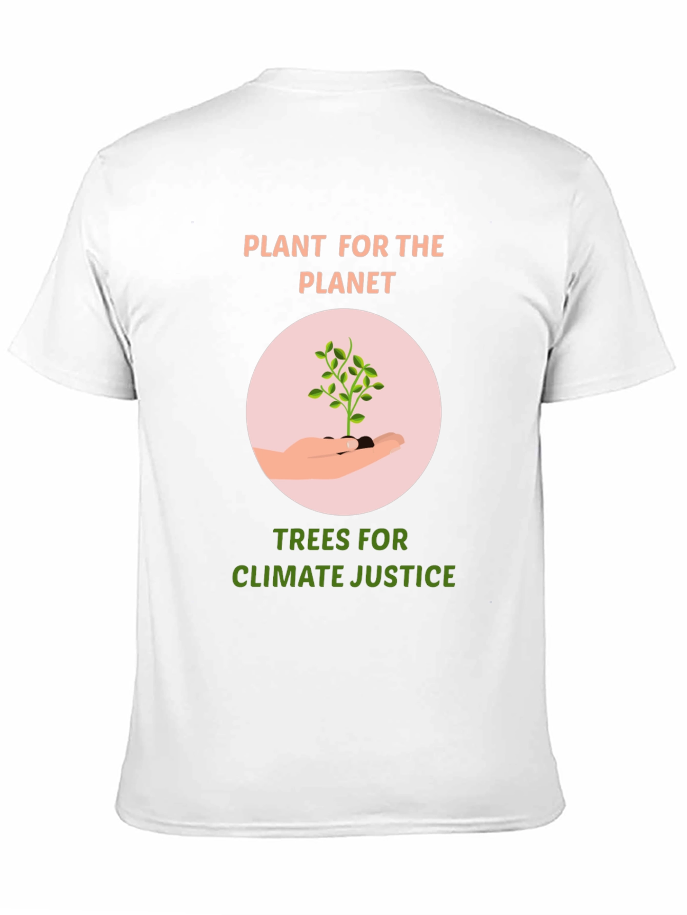 Eco-Friendly Plant for the Planet Graphic T-Shirt