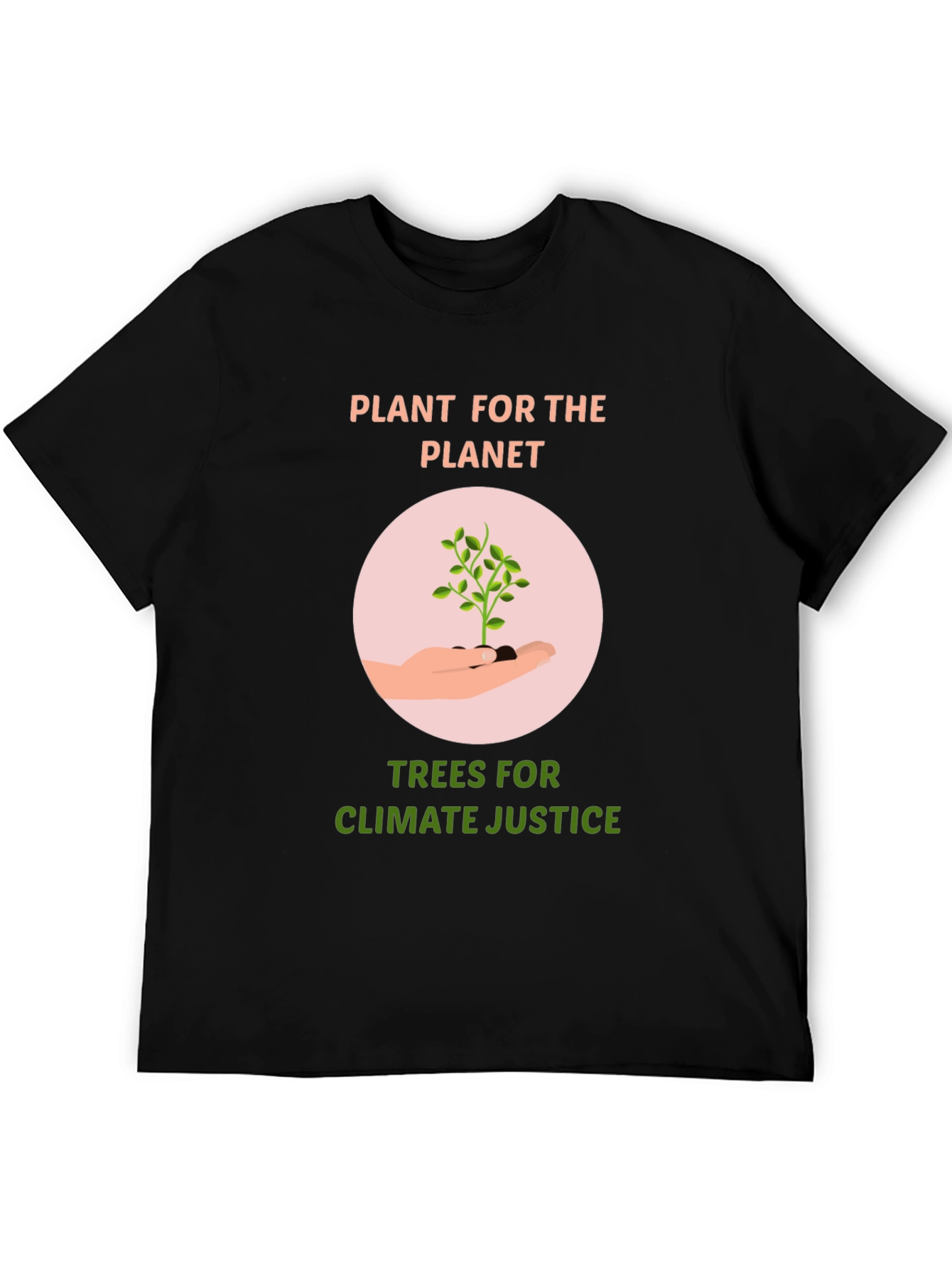 Eco-Friendly Plant for the Planet Graphic T-Shirt